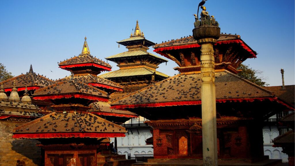 Nepal hindu temple