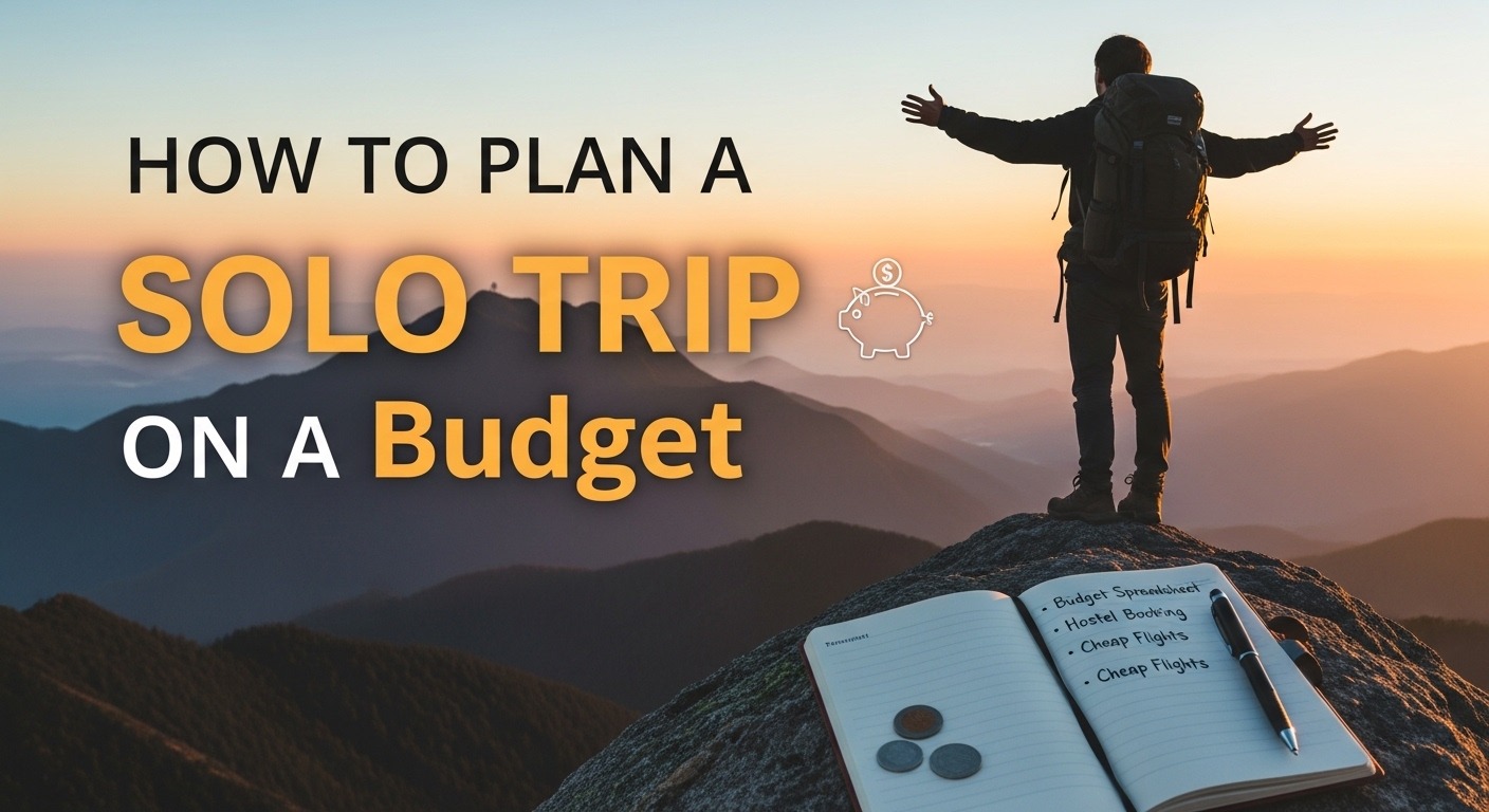 How to Plan a Solo Trip on a Budget